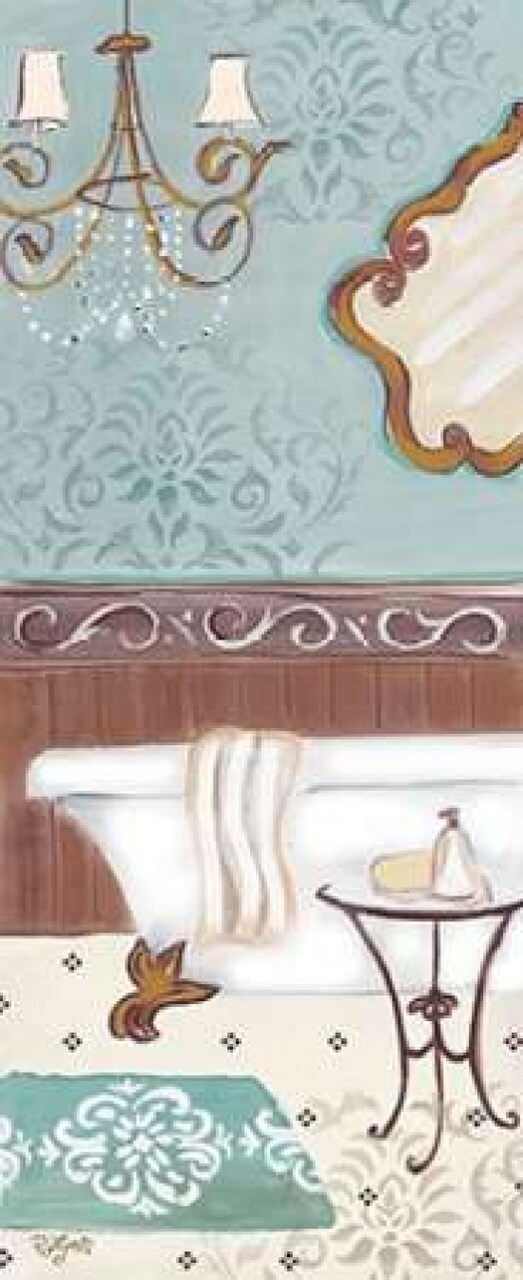 Fancy Bath Panel II Poster Print by Rebecca Lyon - Item # VARPDXRB8799RL